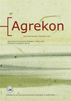 Agrekon杂志封面