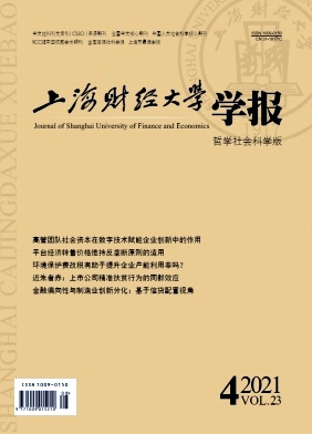 上海财经大学学报杂志封面