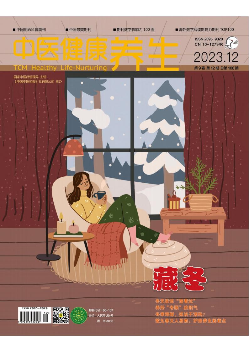 中医健康养生杂志封面