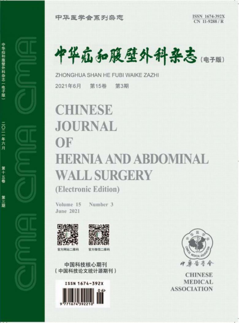 中华疝和腹壁外科杂志封面