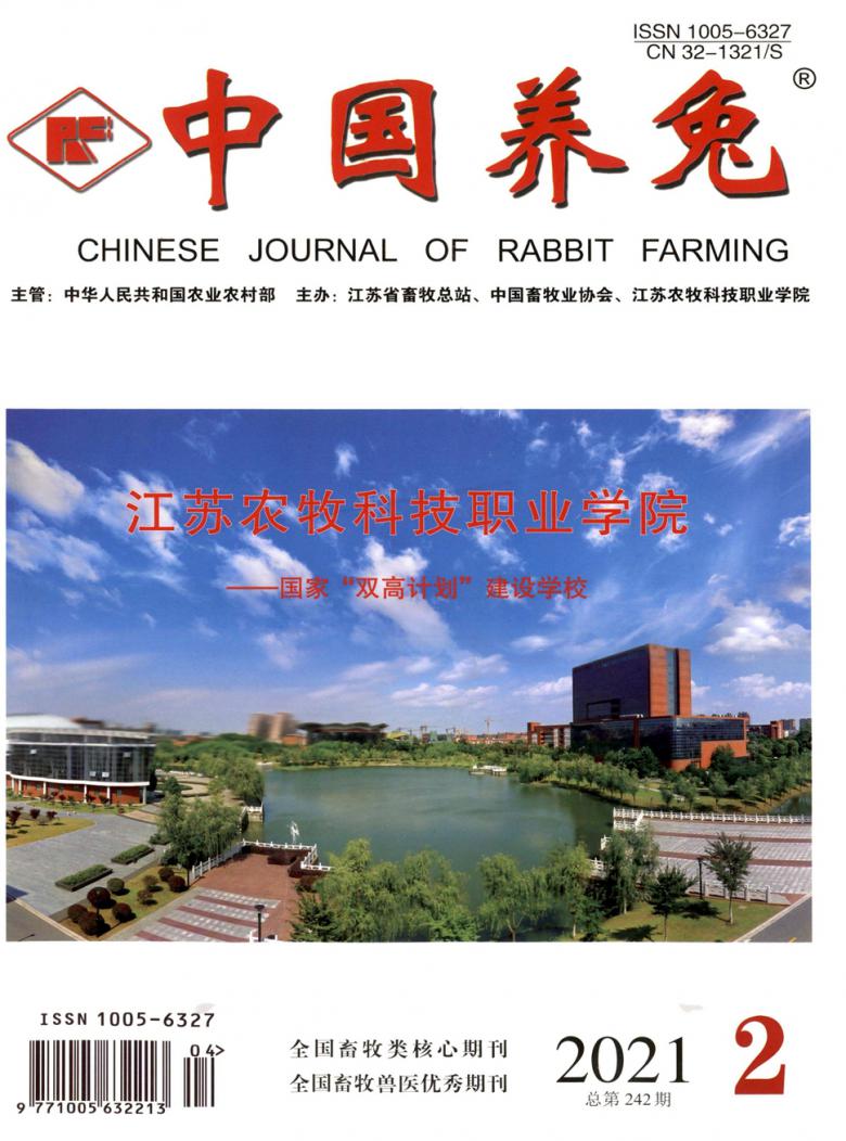 中国养兔杂志封面