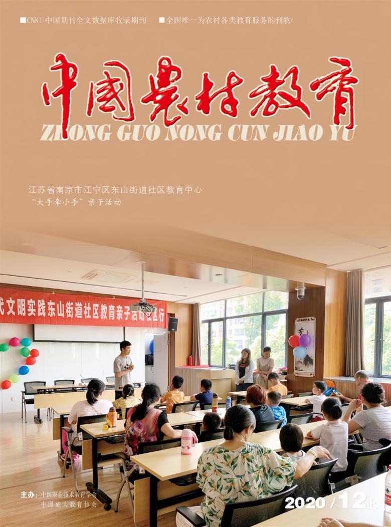 中国农村教育杂志封面