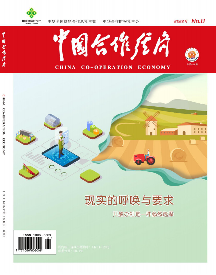 中国合作经济杂志封面