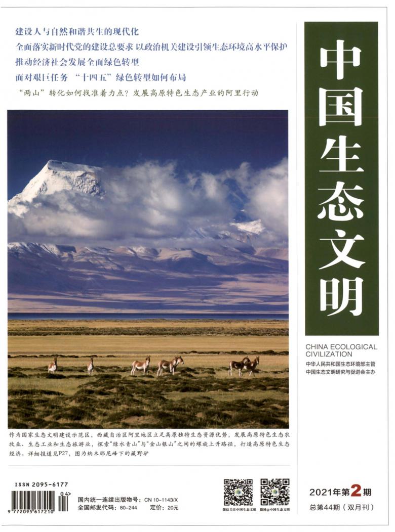 中国生态文明杂志封面