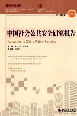 中国社会公共安全研究报告杂志封面
