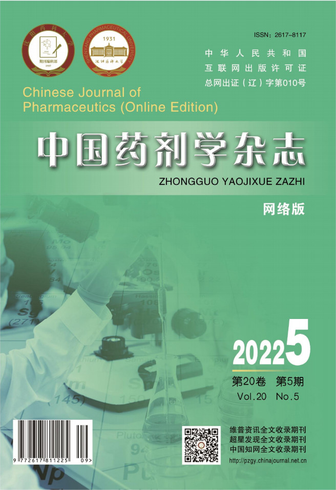 中国药剂学杂志封面