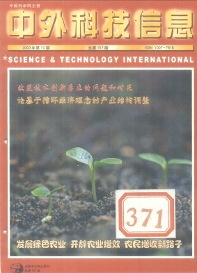 中外科技信息杂志封面