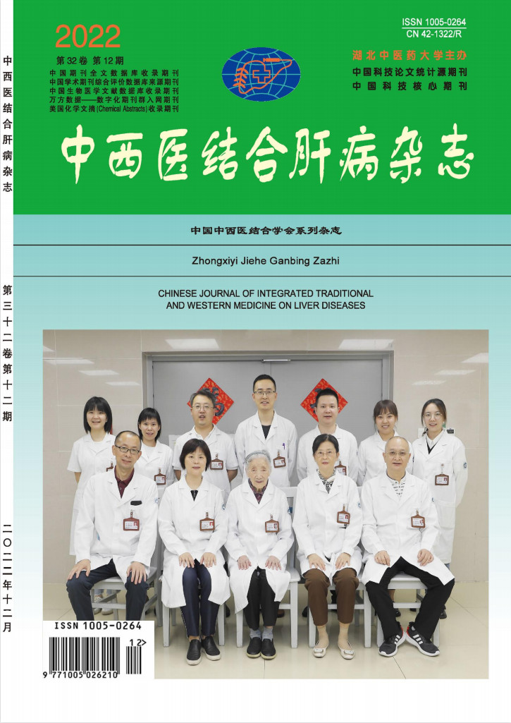 中西医结合肝病杂志封面
