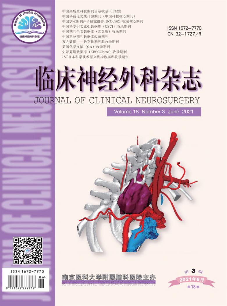 临床神经外科杂志封面