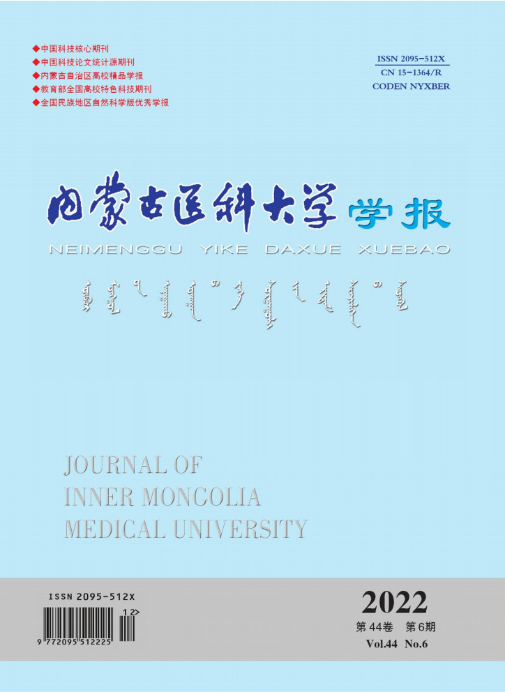 内蒙古医科大学学报杂志封面