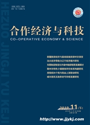 合作经济与科技杂志封面