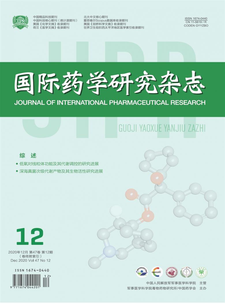 国际药学研究杂志封面
