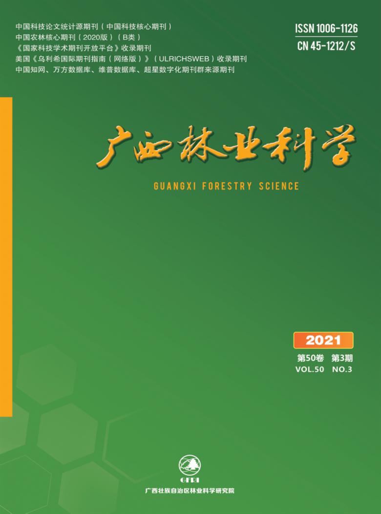 广西林业科学封面