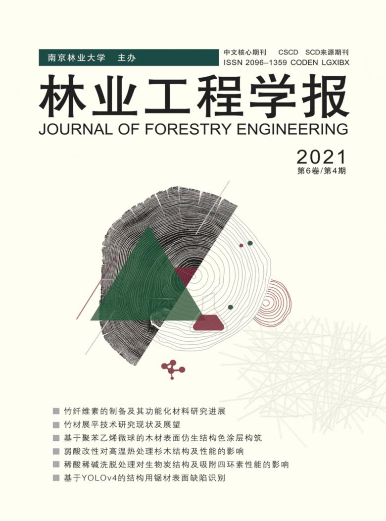 林业工程学报杂志封面