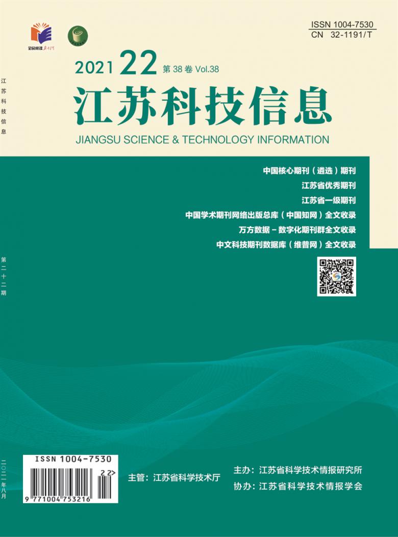 江苏科技信息杂志封面