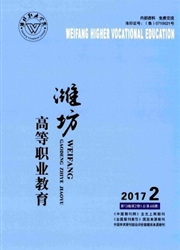 潍坊高等职业教育杂志封面