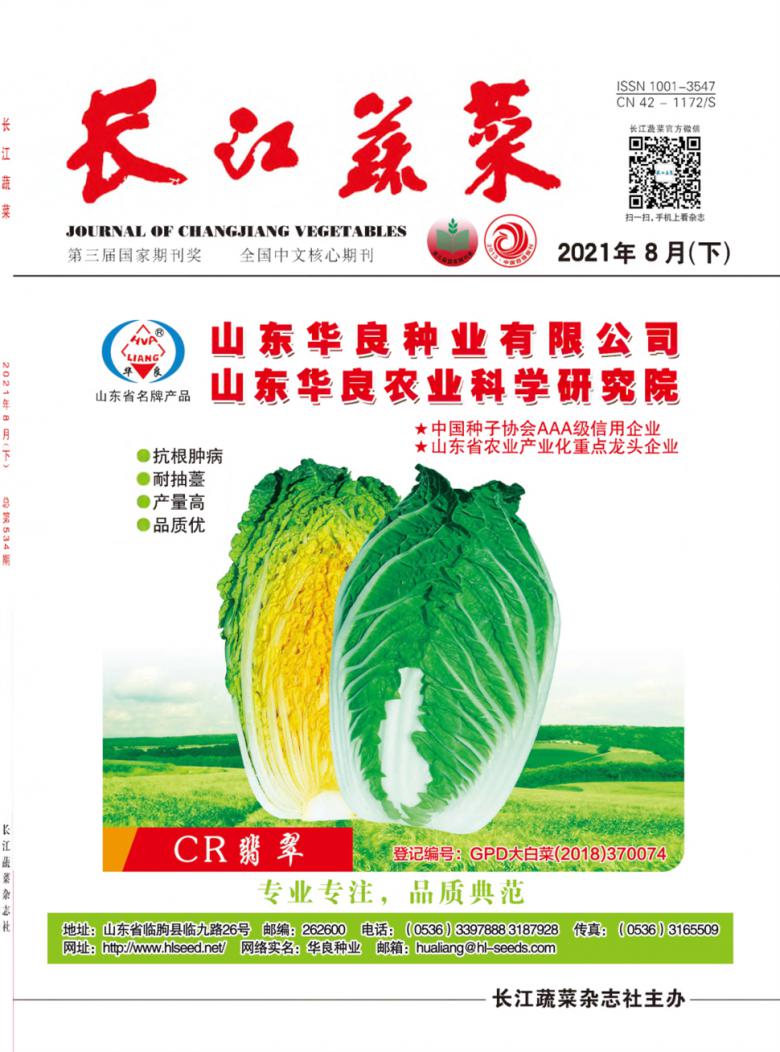 长江蔬菜杂志封面