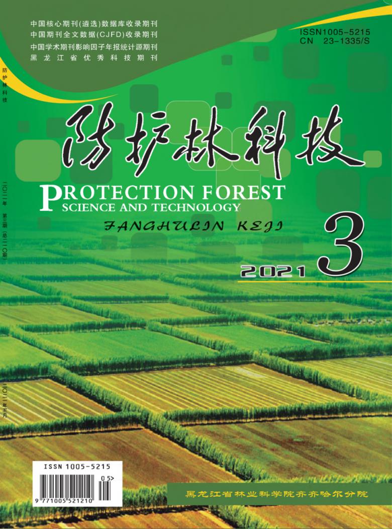 防护林科技杂志封面